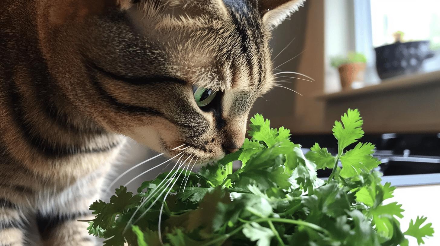 Can Cats Eat Cilantro Safely and Its Health Implications-1.jpg