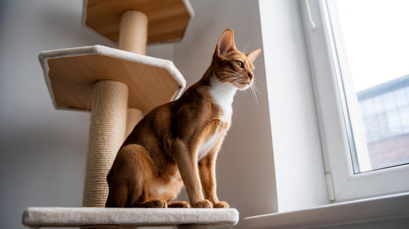 - Climbing and vertical enrichment best cat trees, shelves, and placement for Abyssinian activity.jpg