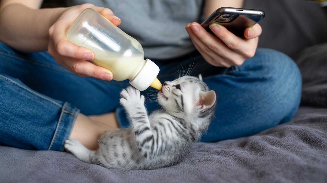 - Feeding schedule and exact volumes by age for what to feed a newborn kitten without a mother.jpg