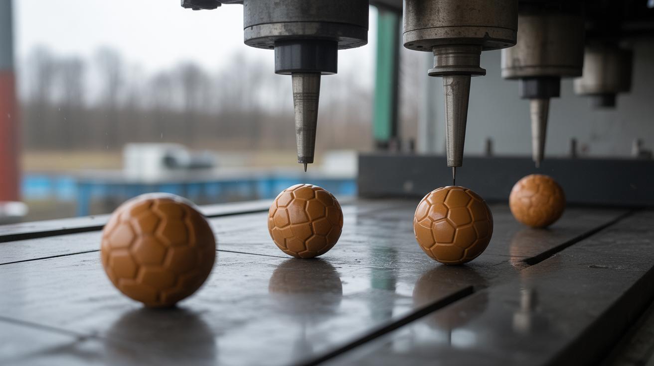 - Production processes used to make unbreakable cat balls injection molding, rotational molding, compression and transfer molding.jpg