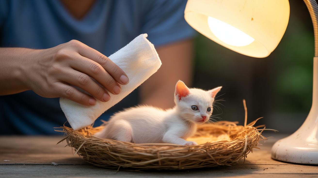 - Stimulating elimination, burping, and post-feeding care for newborn kittens without a mother.jpg