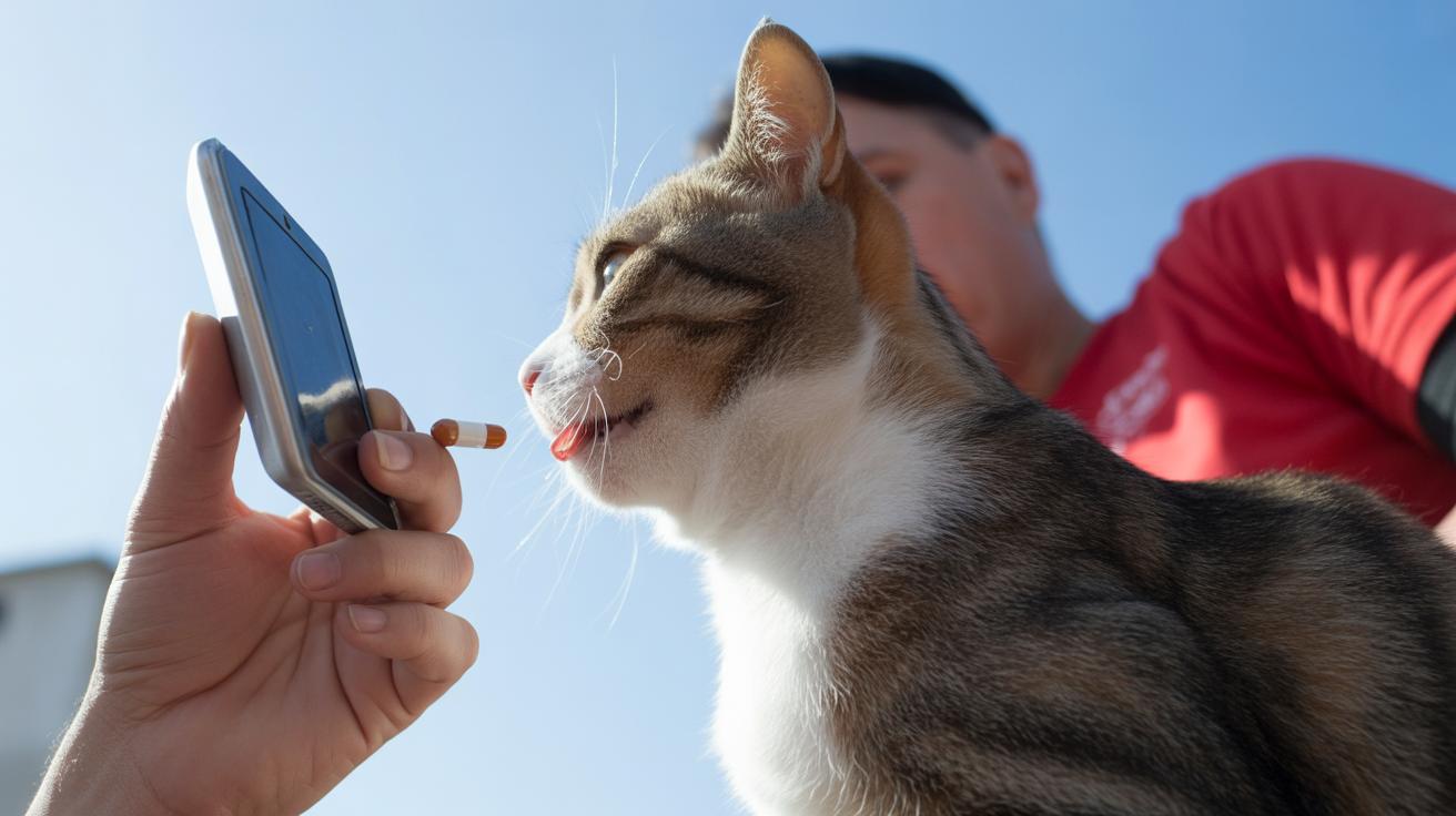 - Troubleshooting when giving a cat a pill common problems, reattempt rules, and emergency signs.jpg