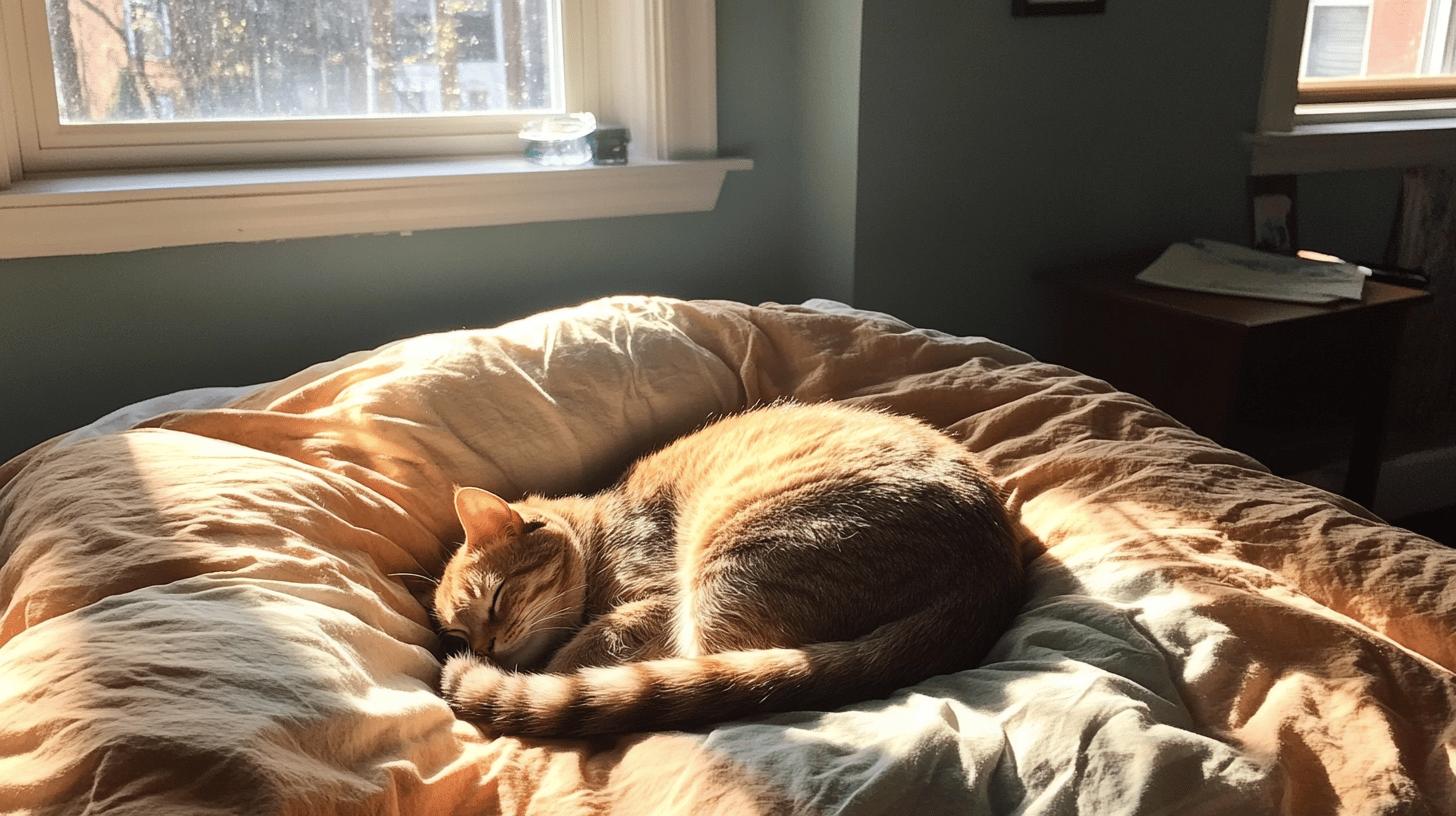 Understanding Why Cats Sleep at Your Feet Warmth, Security, and Bonding-2.jpg