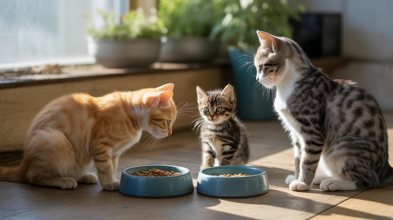 - cat slow feeder transition and training how to introduce one to kittens, seniors, and multi-cat homes.jpg